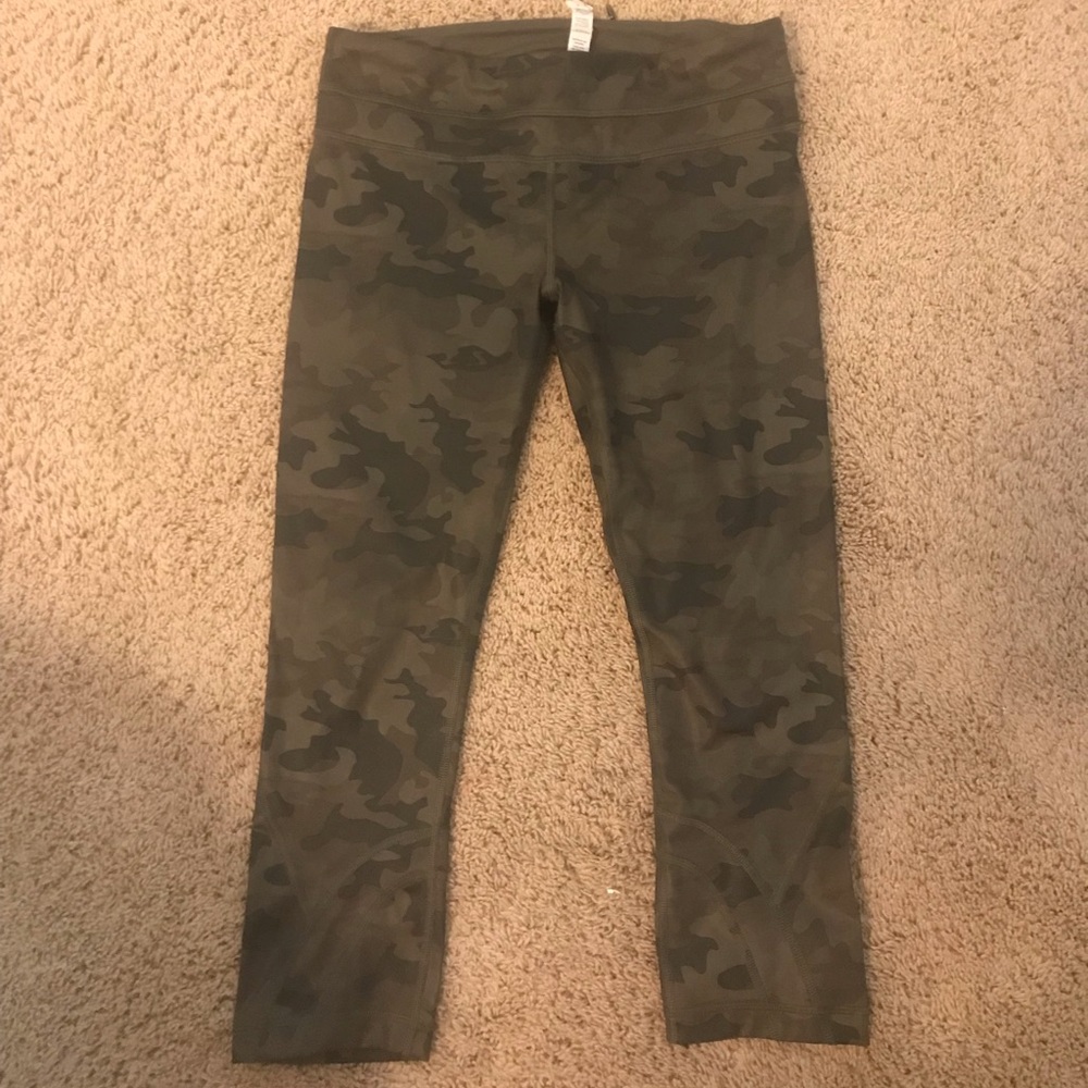 Lululemon Camo Crops